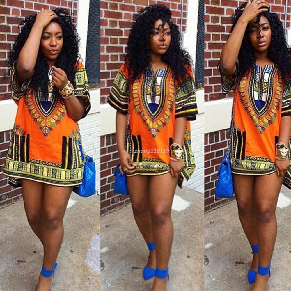 🌸🌼Angelina 🌸🌻Spring&Summer African Print Shirt